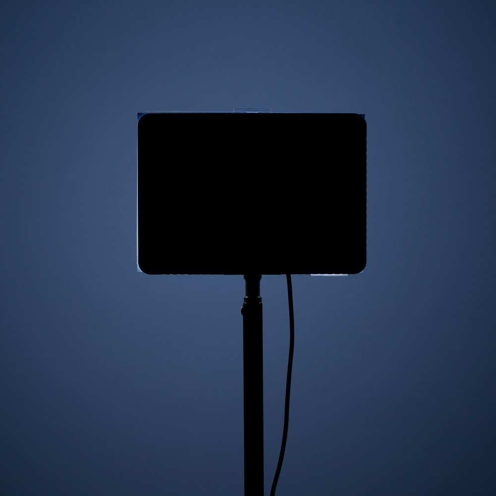 (185x130mm) Professionelles USB Video Selfie Licht LED Beleuchtung mit 9 Farbfilter   5 Stufen für YouTuber / Influencer