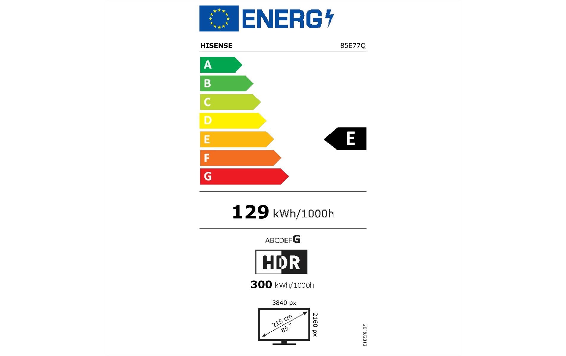 TV 85E77Q 85