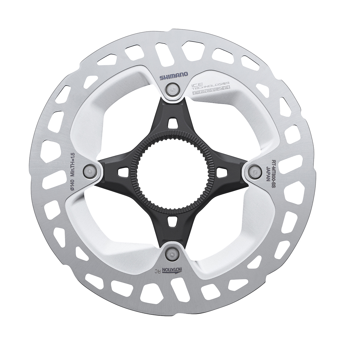 Shimano SM-MT800 Ice-Tech skive til center-lock 140 mm