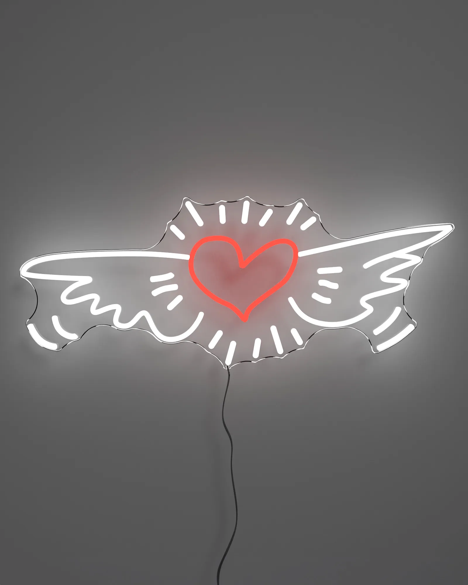YELLOWPOP Keith Haring Flying Heart - EU PLUG