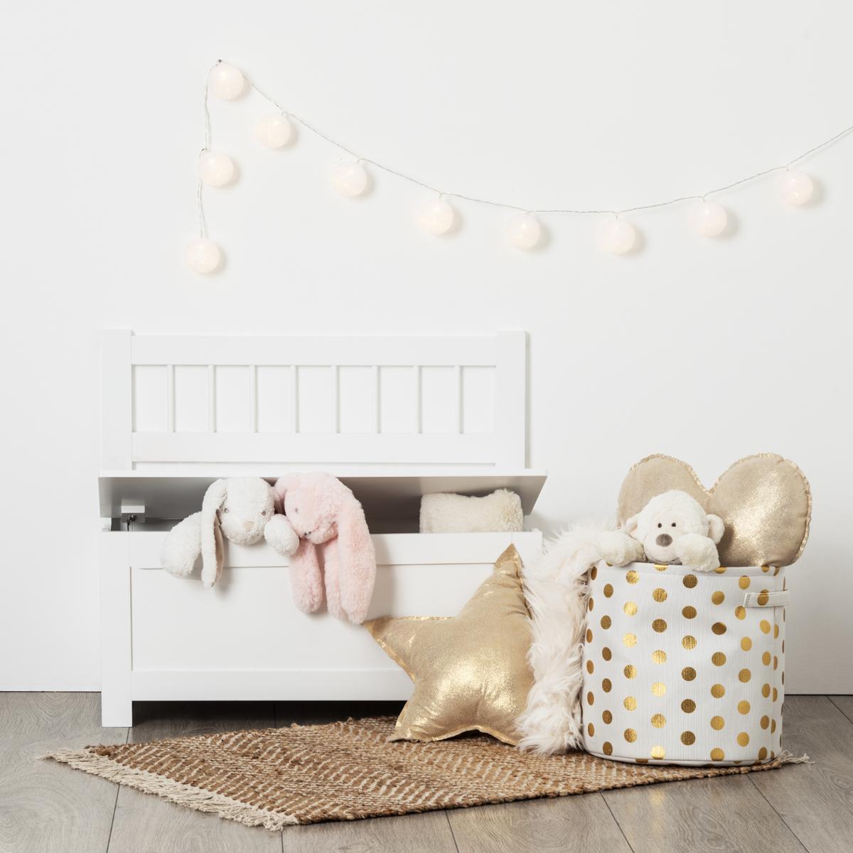 BANC UNI BLANC 74.5X34X64CM