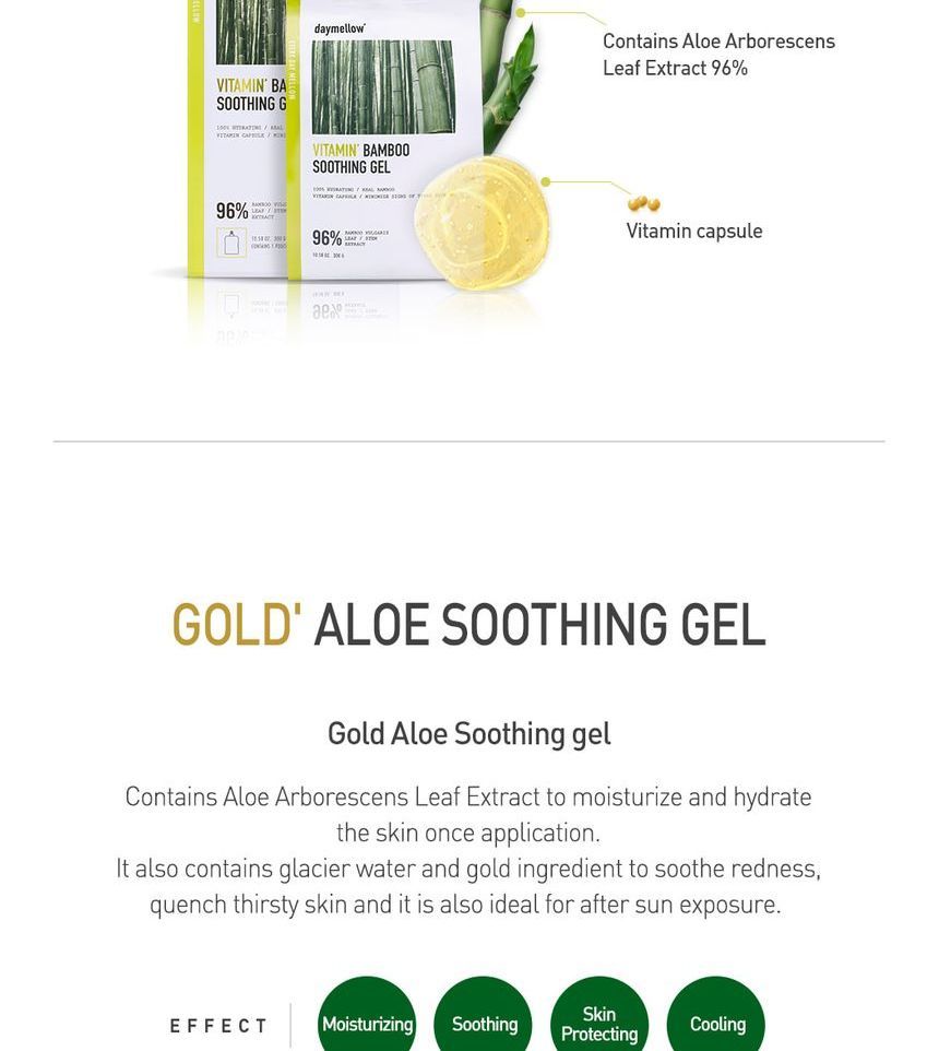 daymellow - Verzachtende gel - 3 soorten