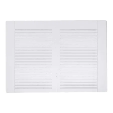 Oxford Recycling Schulheft A4, 16 Blatt, Lineatur 3 mit weißem Rand rechts, 90 g/m², Optik Paper®