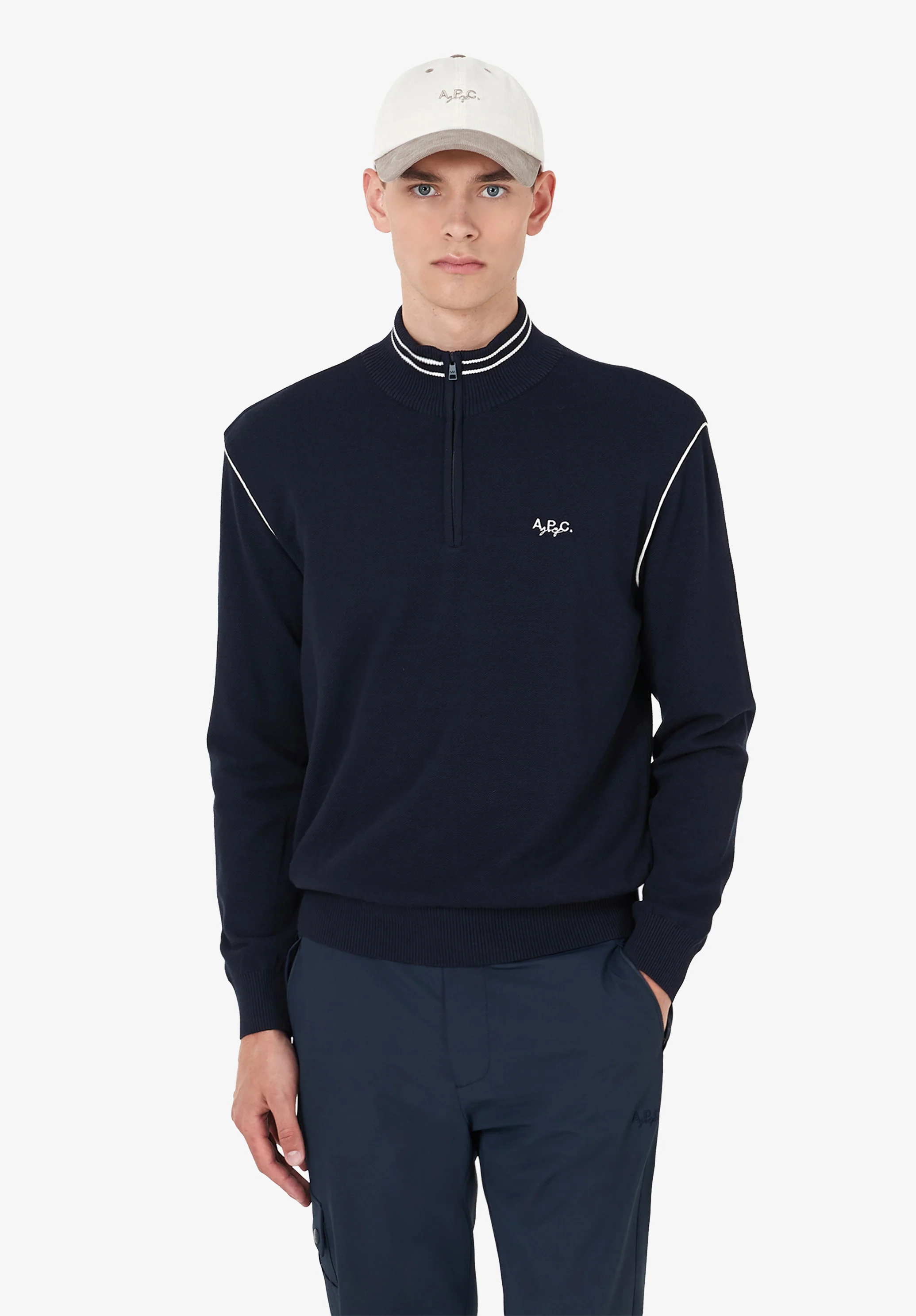 Casquette porte-tees. - Ecru