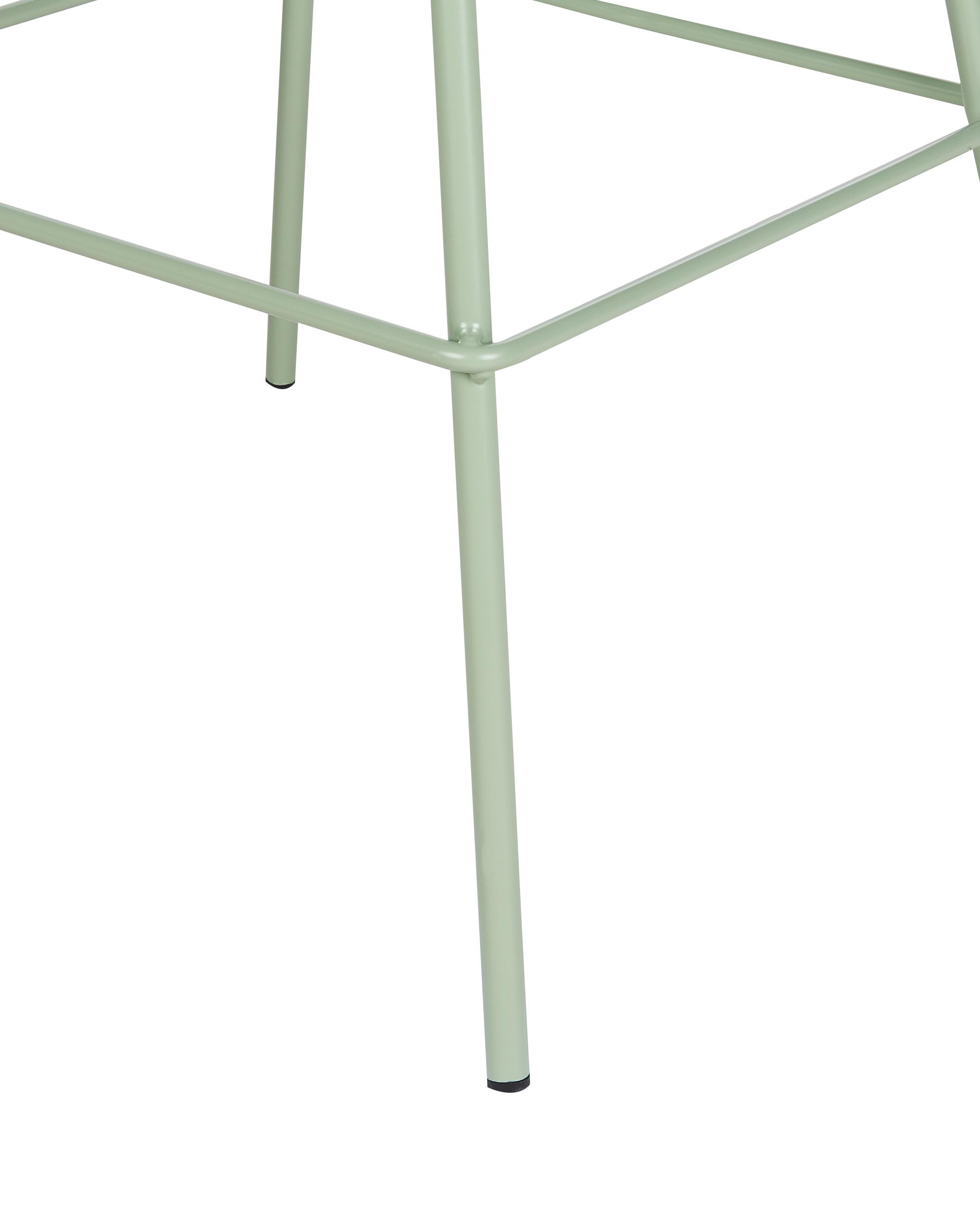 Set van 2 barstoelen EMMET Lichtgroen