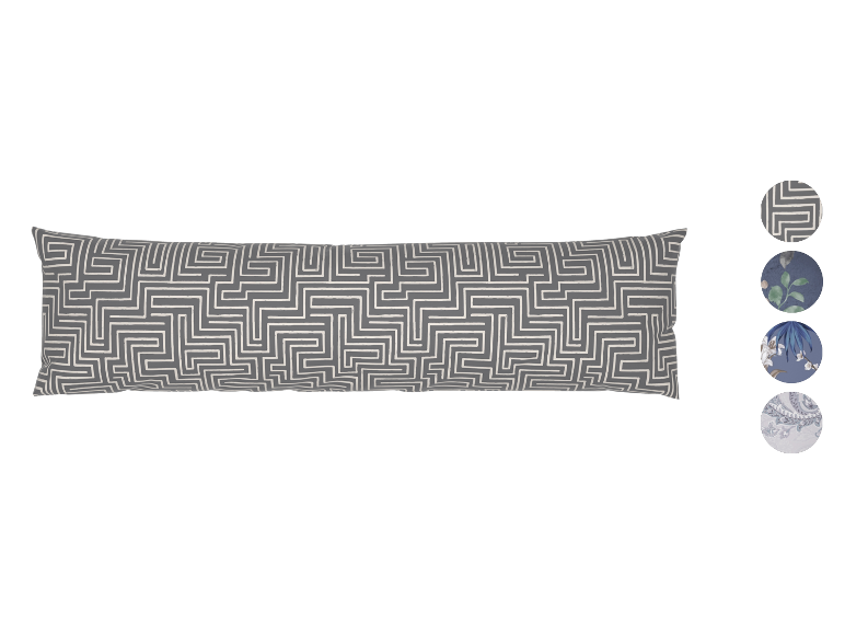 Satijnen kussensloop voor zijslaapkussen 145 x 40 cm