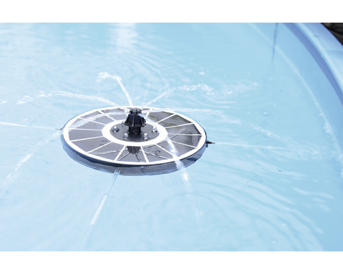 Zonne-eiland inclusief LED, drijvend waterornament