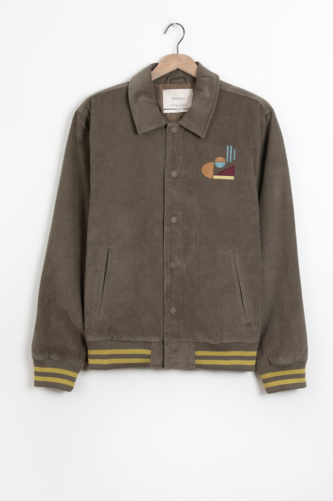 Bomberjack met embroidery artwork