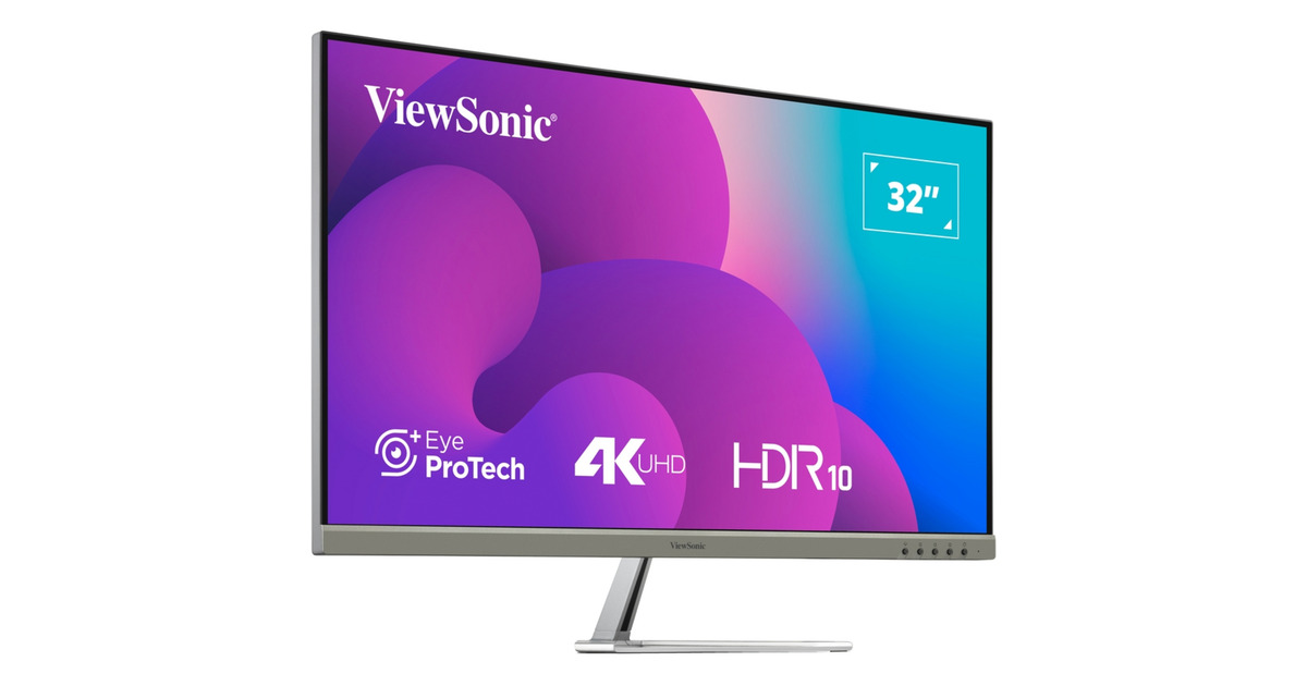 ViewSonicVX3276-4K-MHD-2 Frameless Entertainment Monitor 32