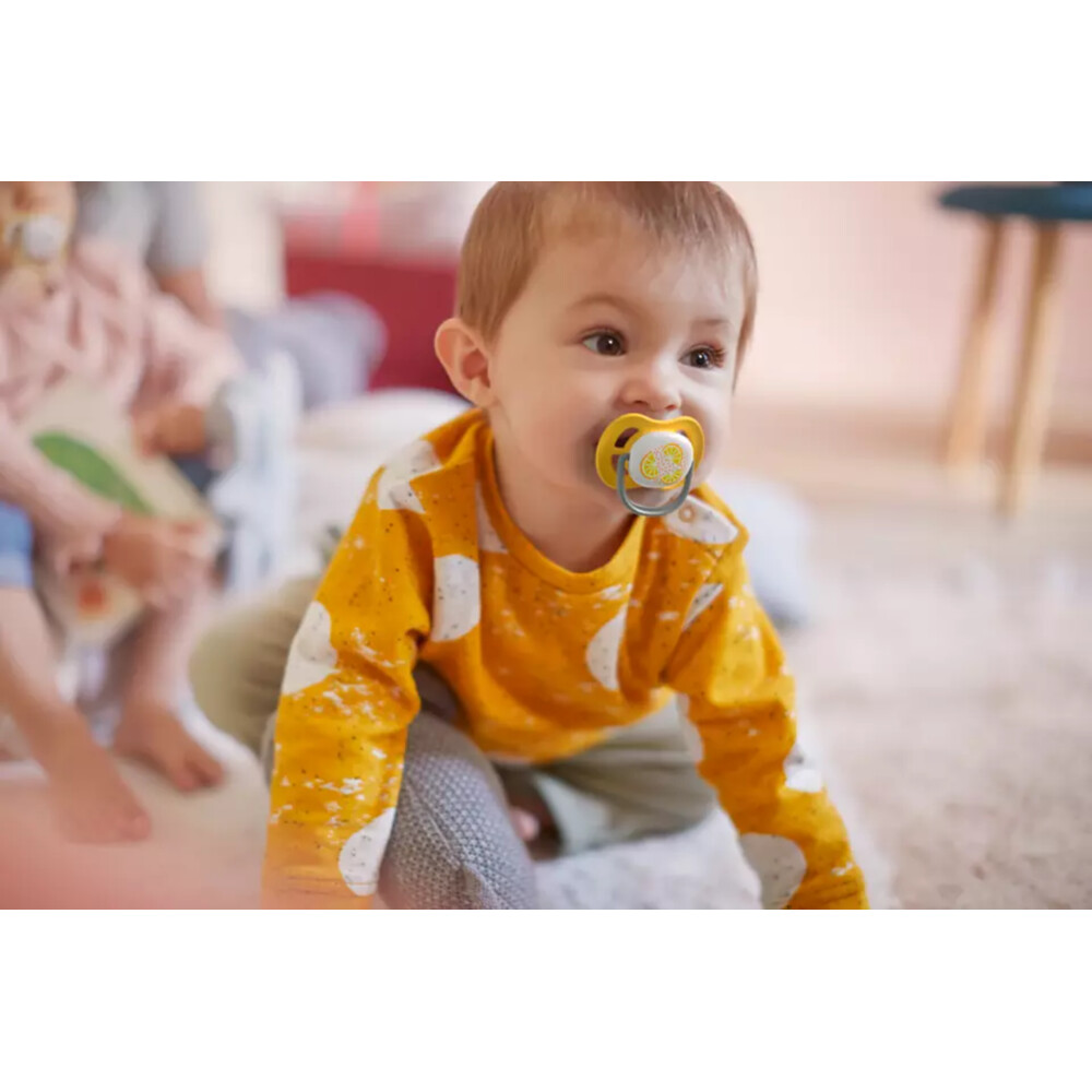 Philips Avent Fopspeen Ultra Air 6-18 mnd Lemon2 stuks