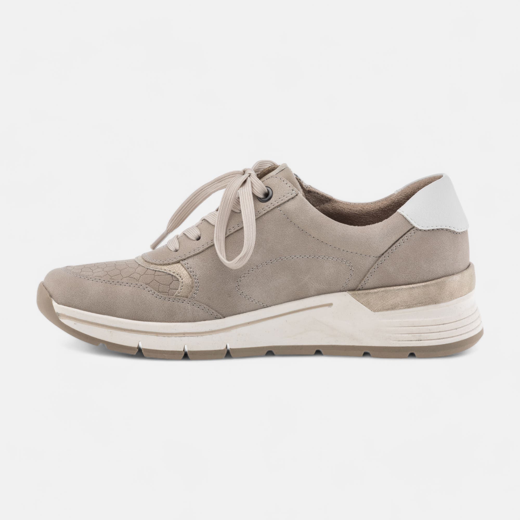 Baskets basses Femme beige