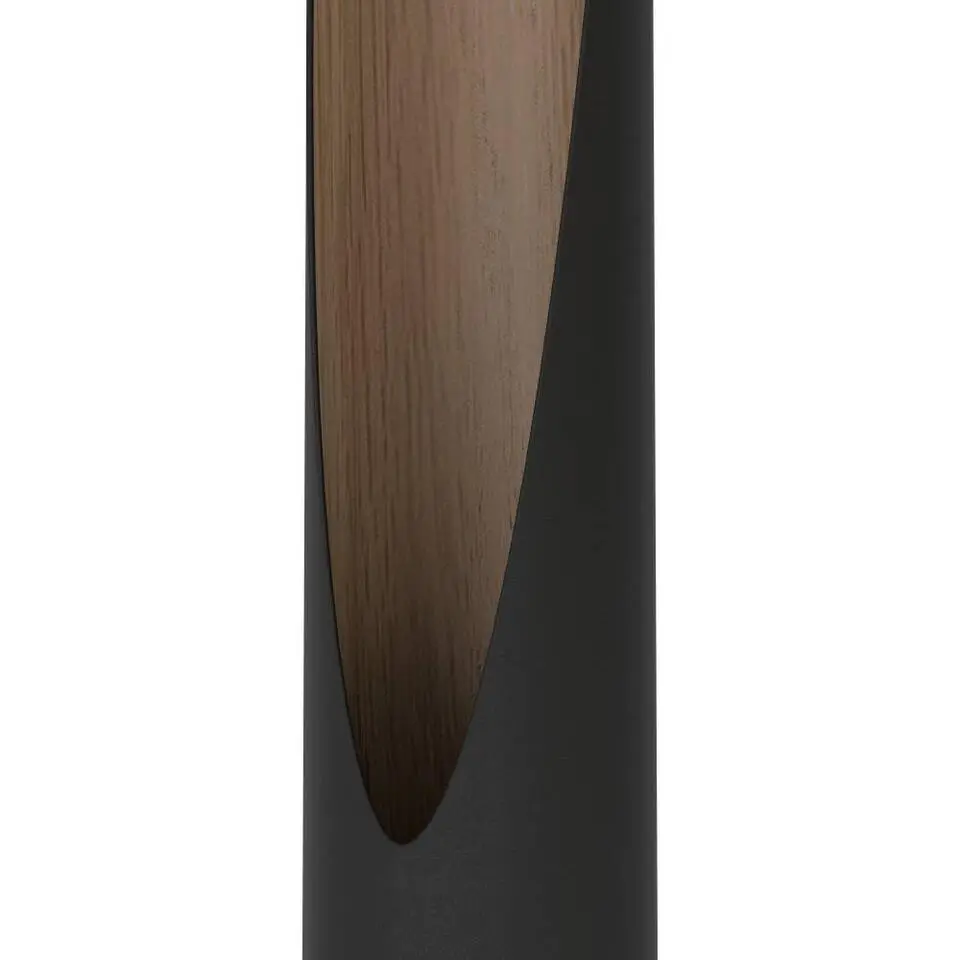 EGLO Barbotto Tafellamp - GU10 - 39,5 cm - Zwart/Bruin - Staal