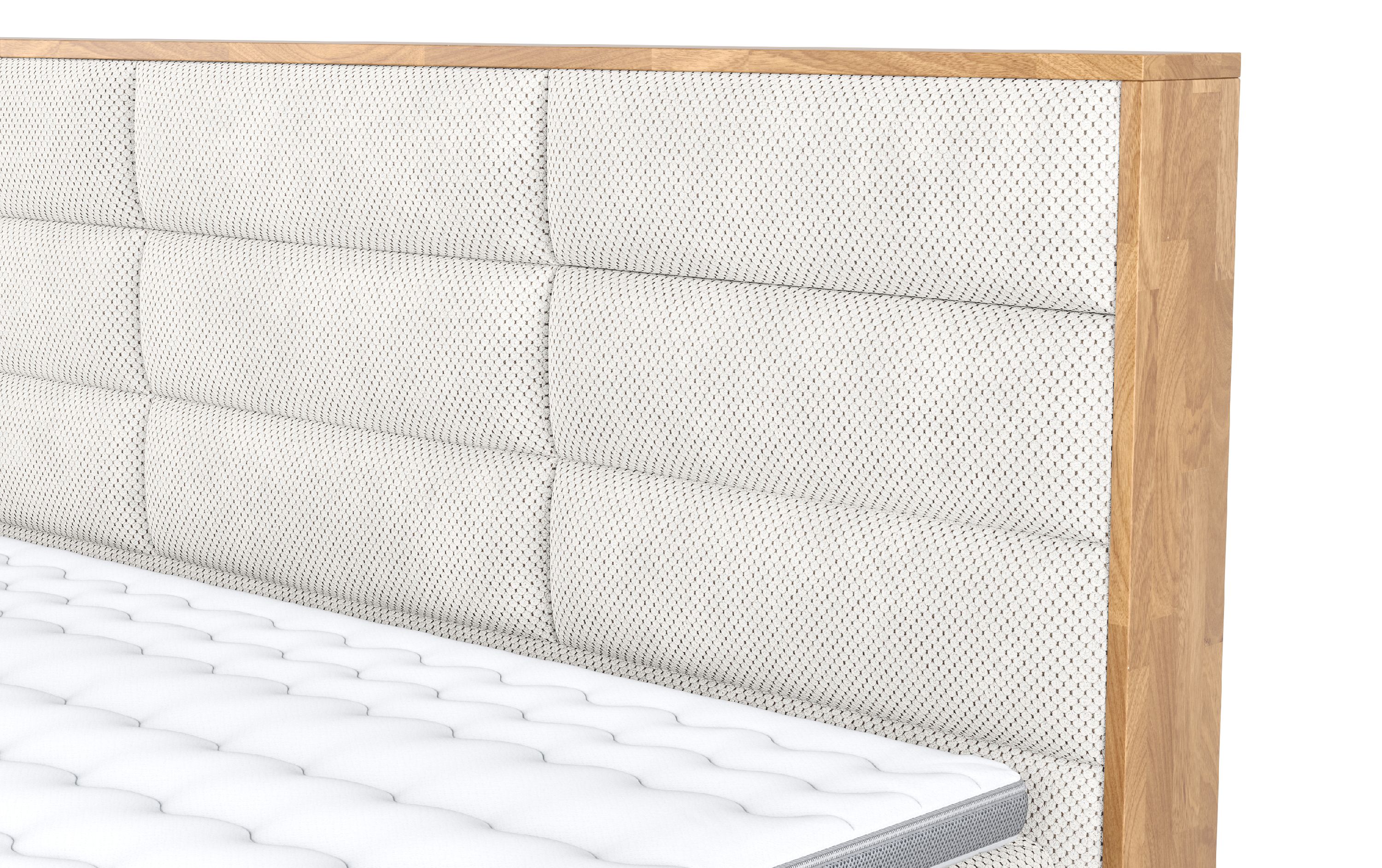 Boxspringbett VALMONDO INCANA 160X200 H2\/H2 creme