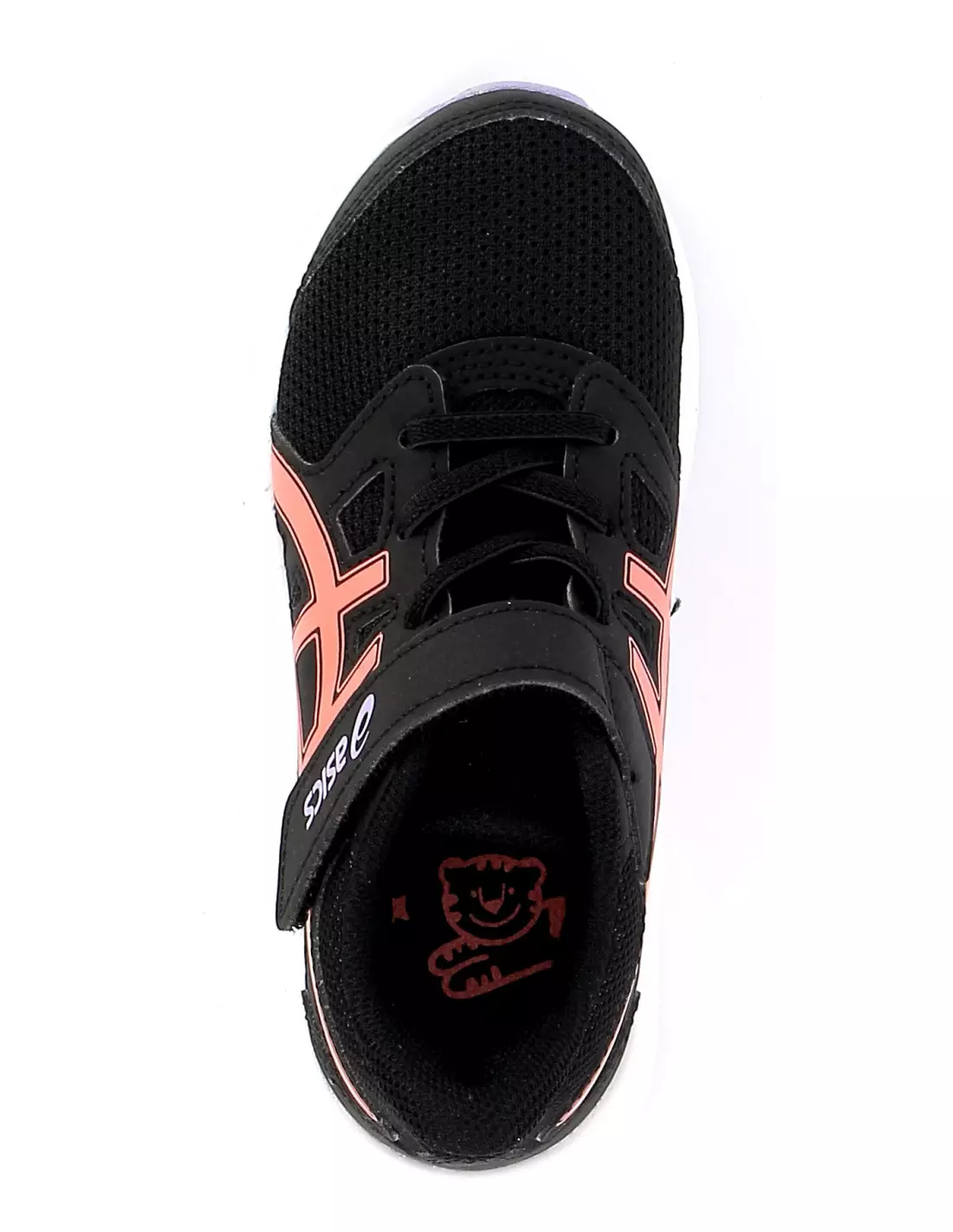 ASICS JOLT 4 PS - Baskets BLACK/PAPAYA