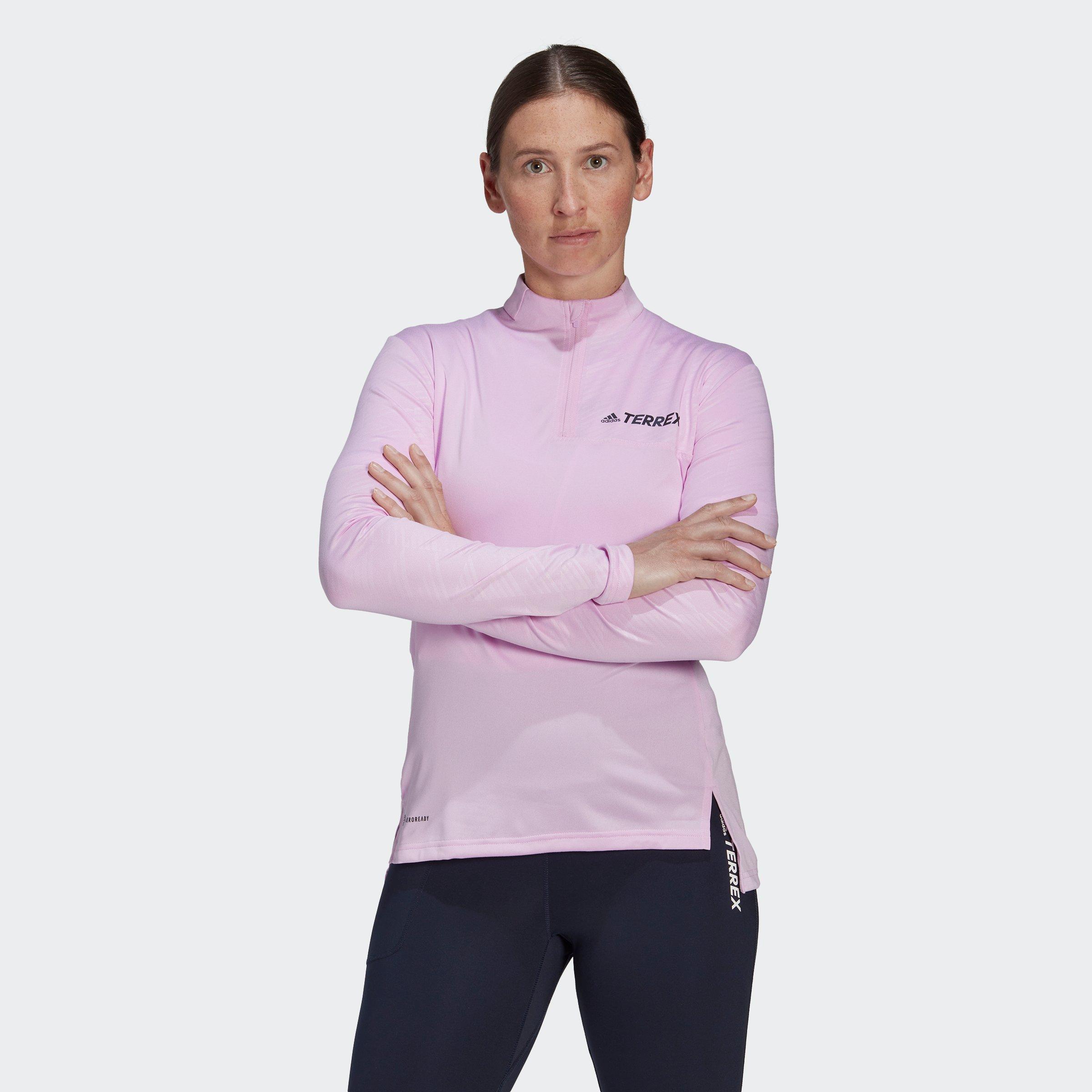 adidas Terrex Multi Half Zip Long Sleeve Top Womens