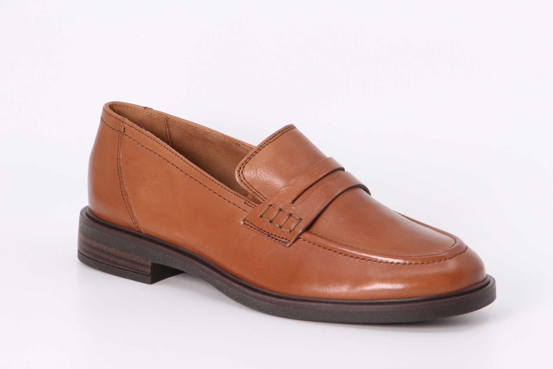 Paul Green Moccassin cognac
