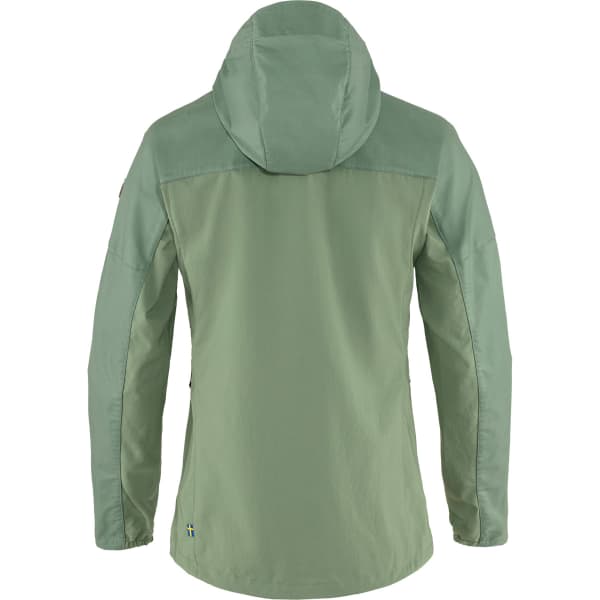 Veste randonnée FJALLRAVEN ABISKO MIDSUMMER JACKET W JADE GREEN/PATINA GREEN