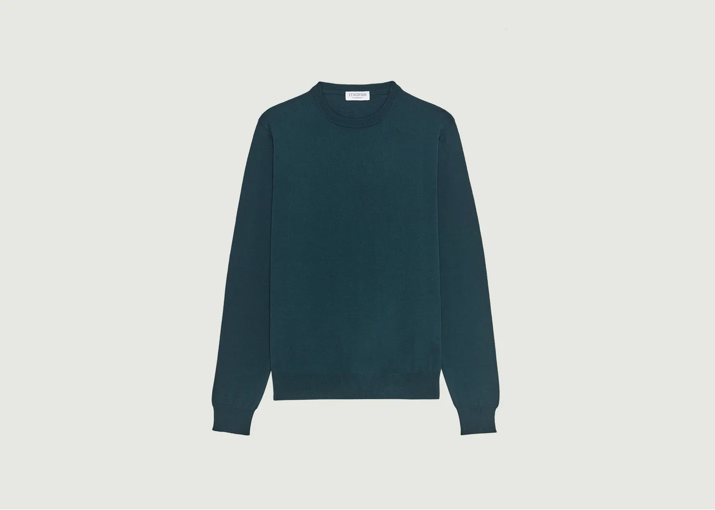 Pull col rond en laine mérinos L'Exception Paris