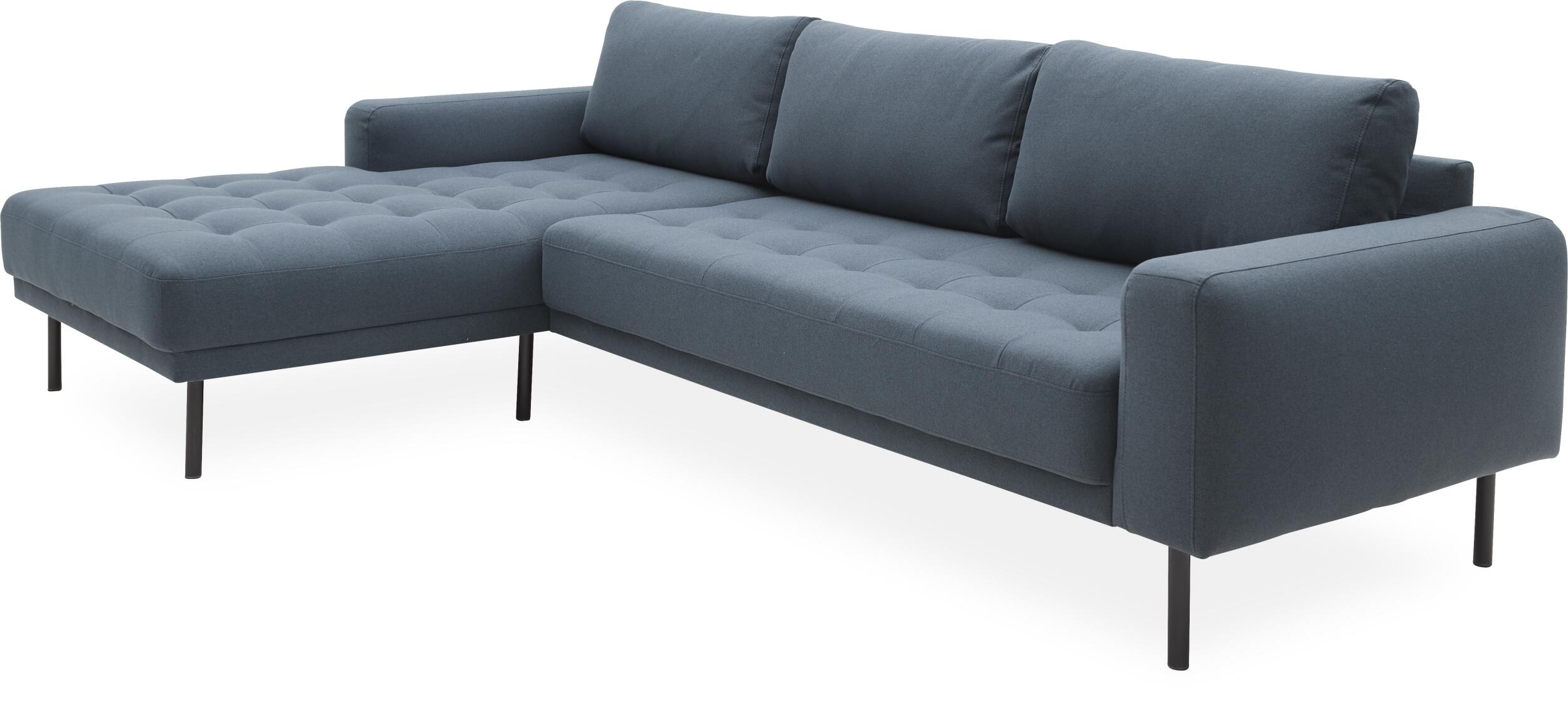 Halfdan venstrevendt sofa med chaiselong