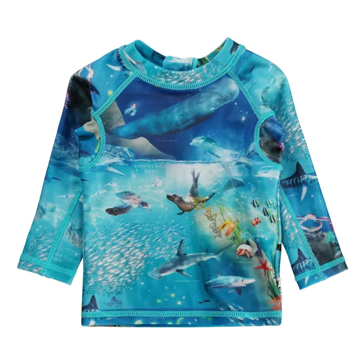 Molo T-Shirt Anti-UV Polyester Recyclé Nemo | Bleu
