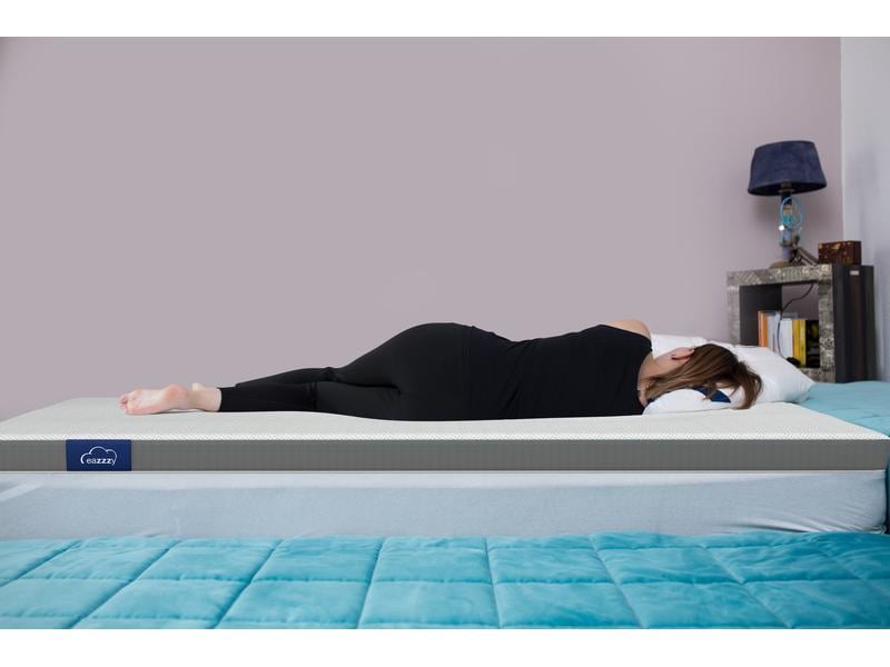 eazzzy Matratzentopper Eazzzy 140 x 200 cm Altes Bett, neuer Schlafkomfort