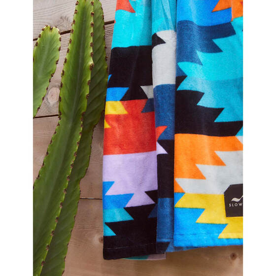 Slowtide Stacked - Deep Pacific Towel