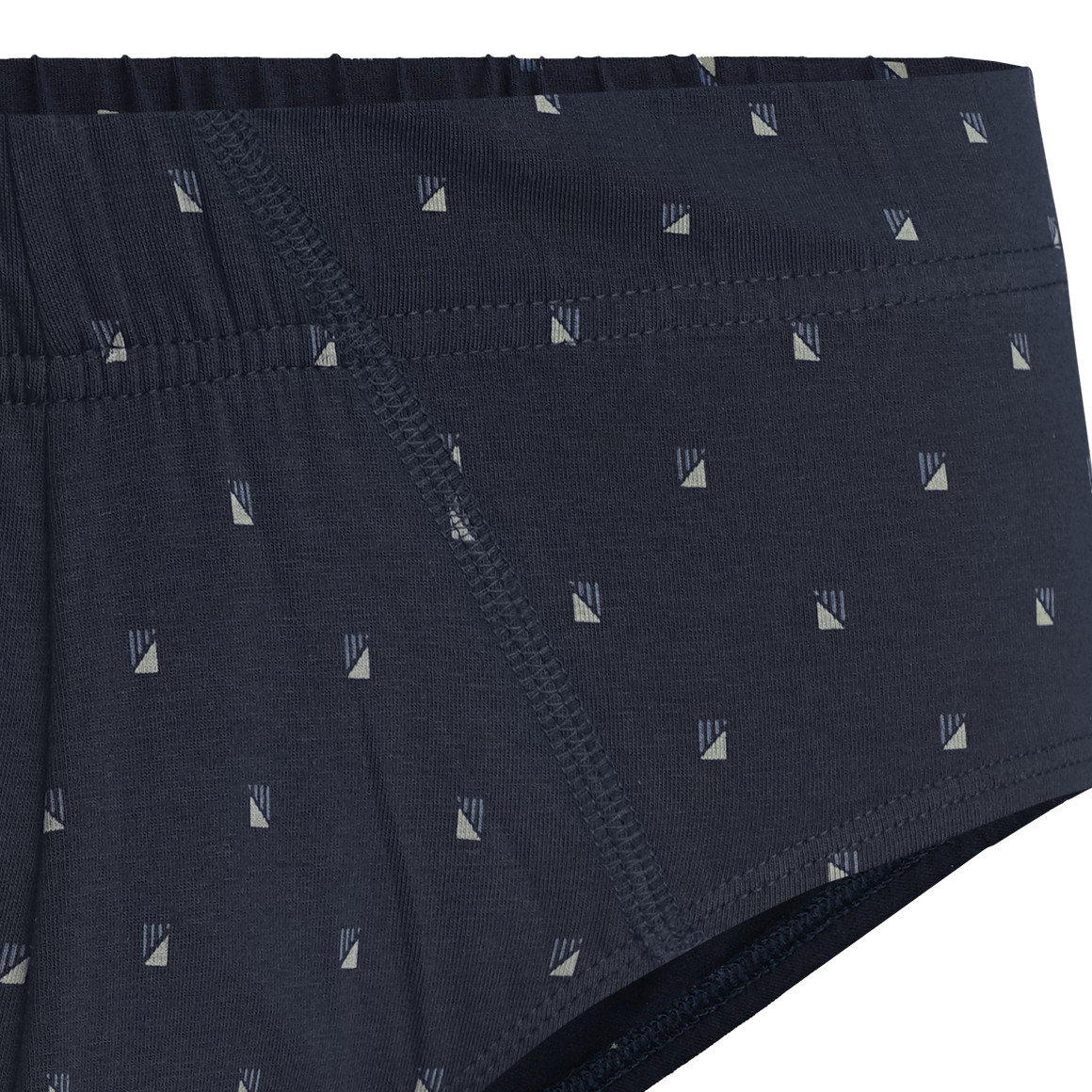 VanVaan Herren Slip mit Allover-Muster dunkelblau