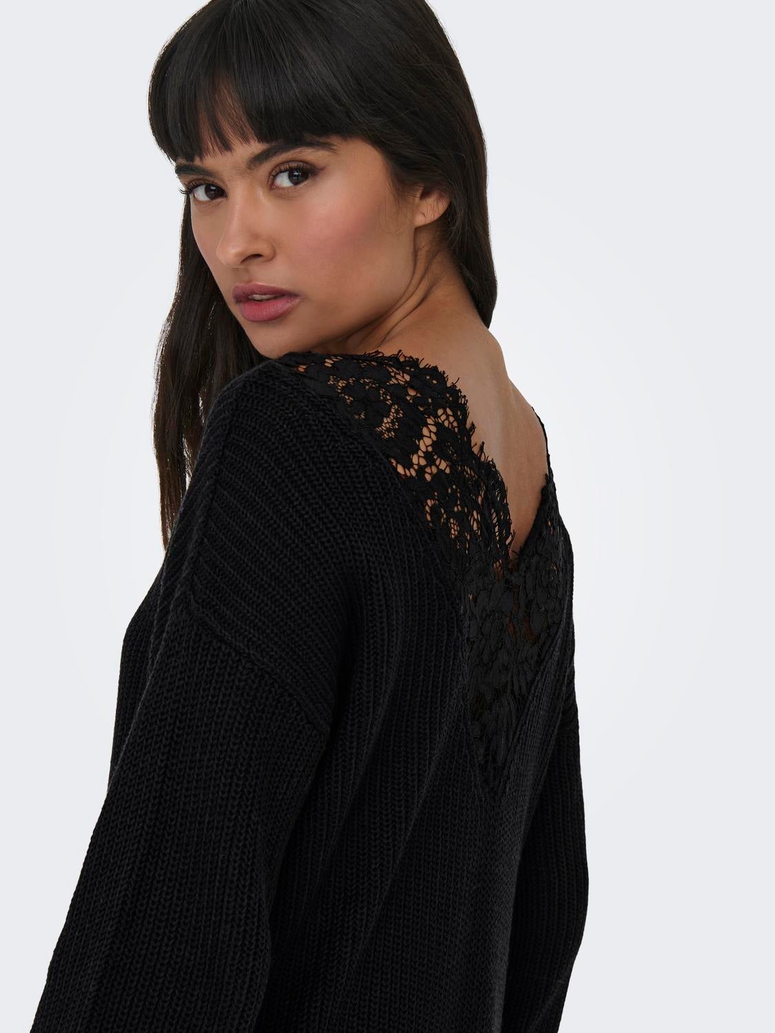 ONLXENIA Langes Kleid Black