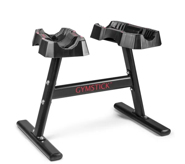Gymstick 61031, Justerbar håndvægt, Sort, Rød, Acrylonitrilbutadienstyren, Termoplastisk gummi (TPR), Nylon, 22,5 kg, 440 x 280 x 215 mm