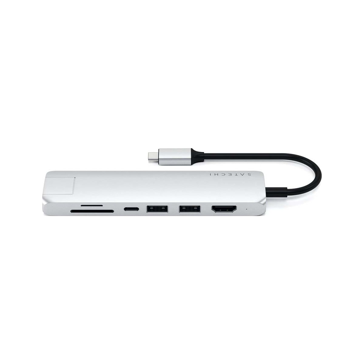 Satechi Slim USB-C Multiport USB hub (silver)