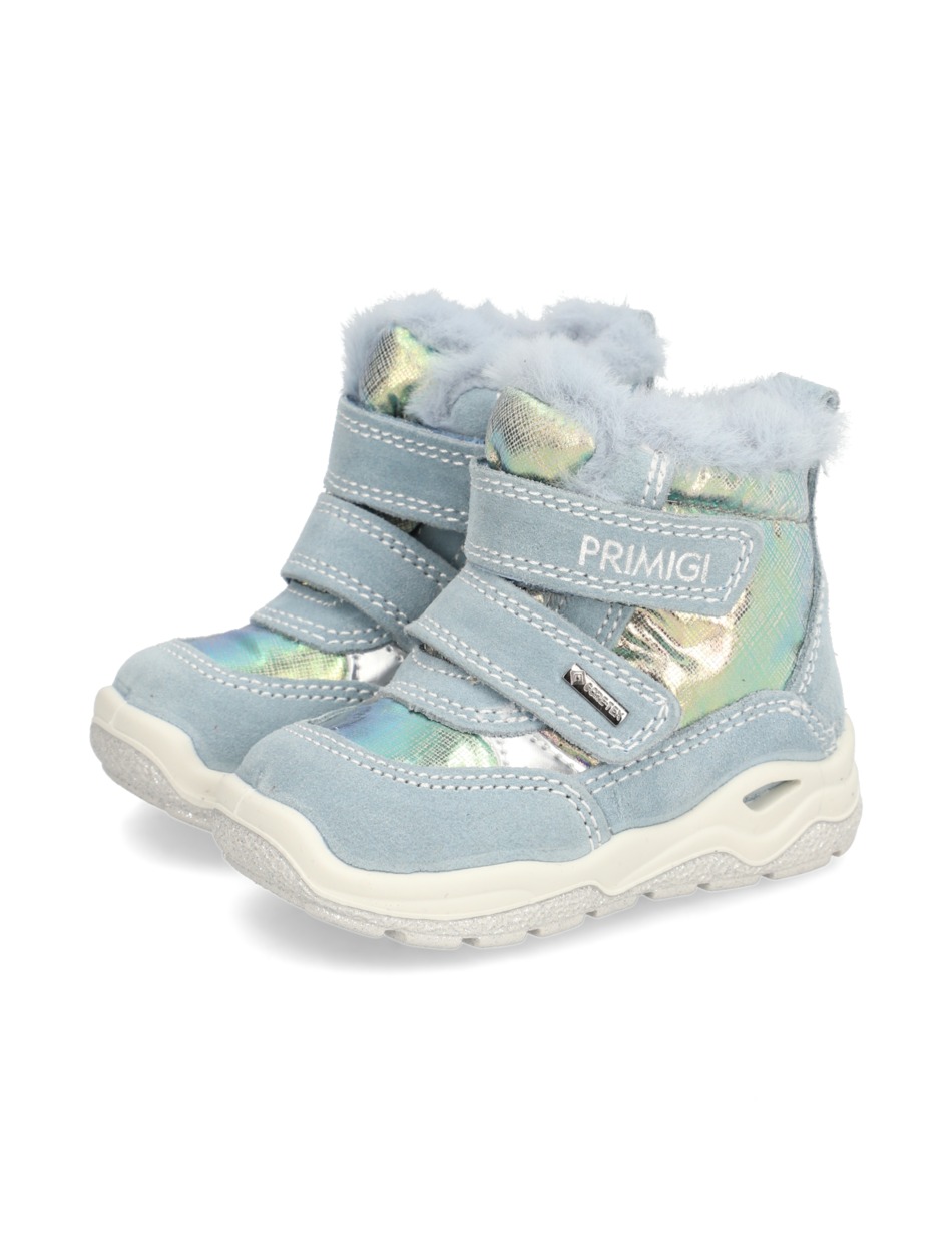 Lederkombination Boot