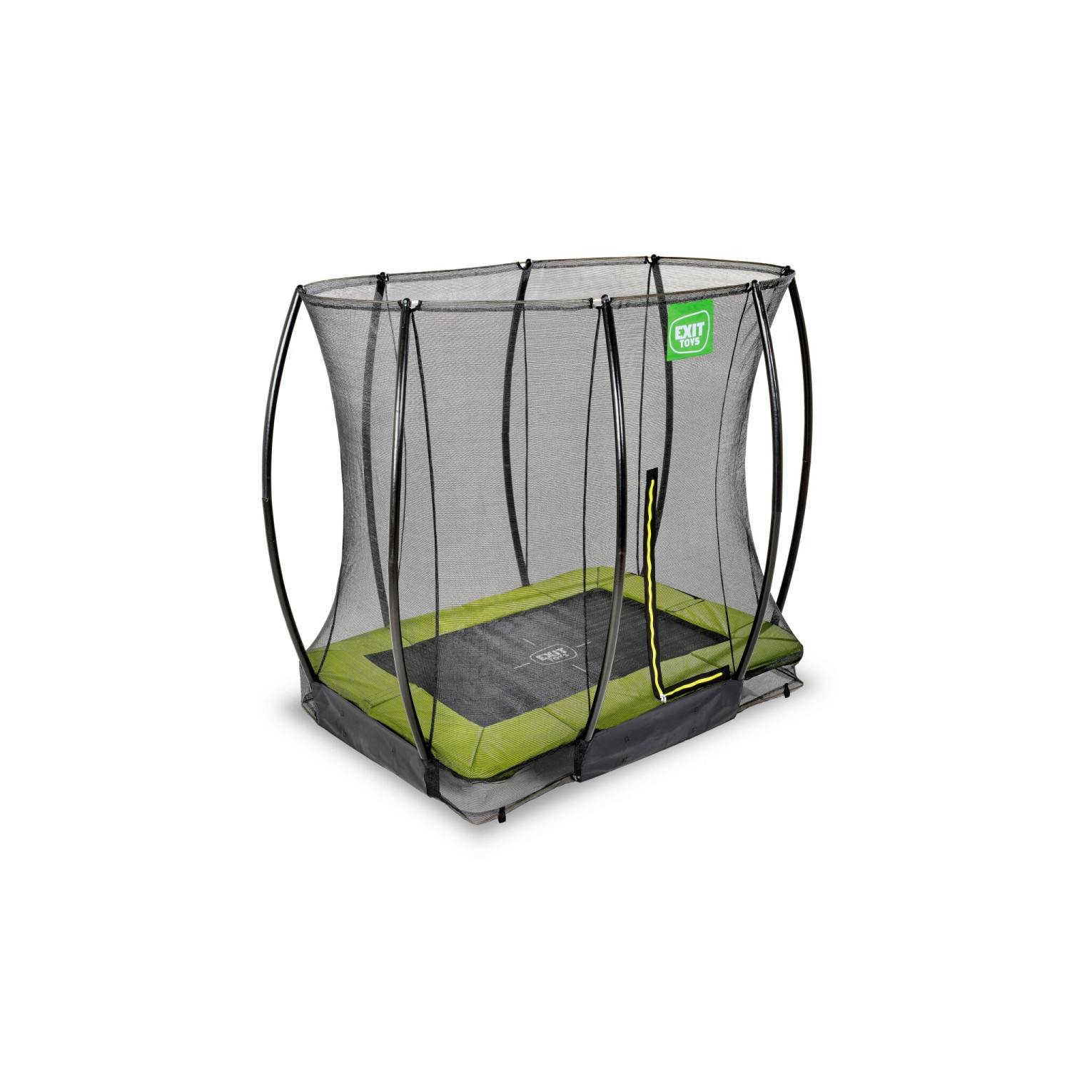 EXIT Silhouette inground trampoline 153x214cm met veiligheid