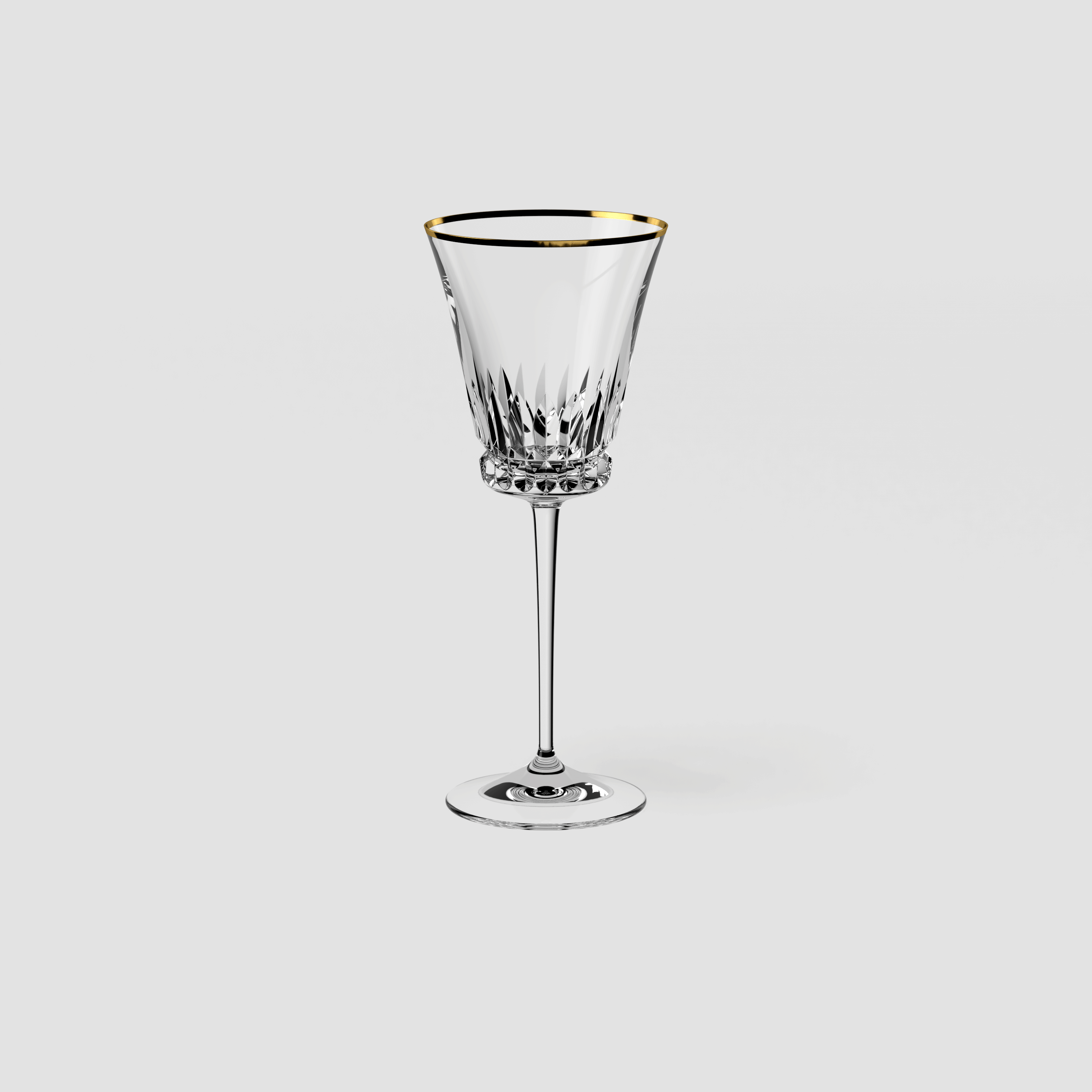 Grand Royal White wine glass Clear, 4.1 oz, crystal glass