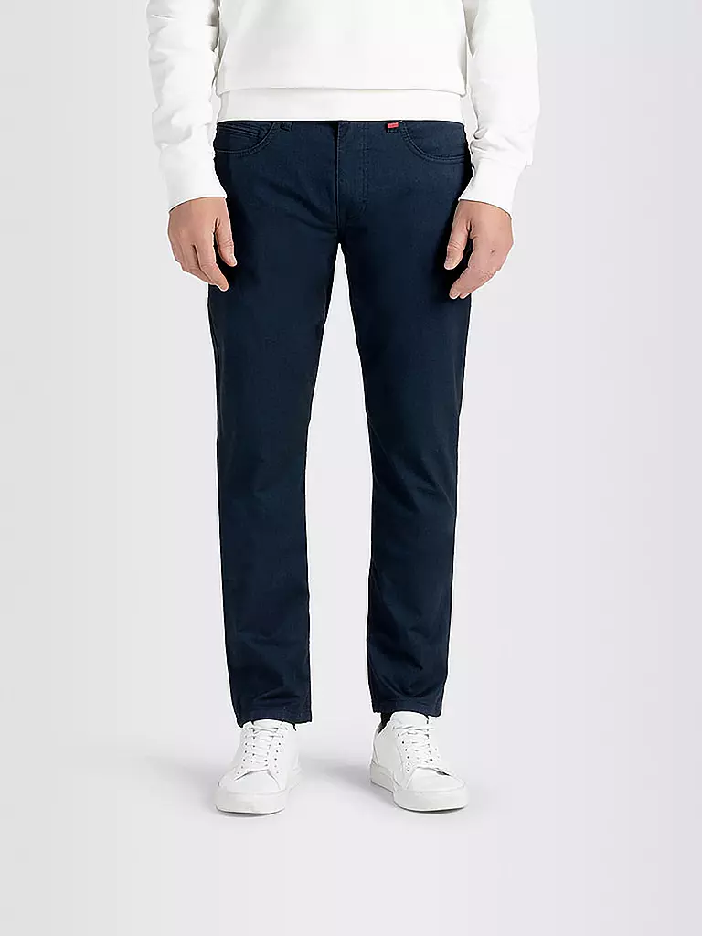 MAC Wollhose Modern Fit ARNE (Lang) blau