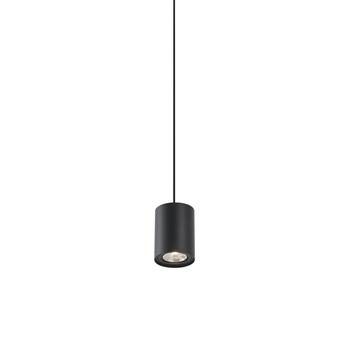 Moderne hanglamp zwart voor railsysteem 1-fase GU10 70mm - Iconic Holt