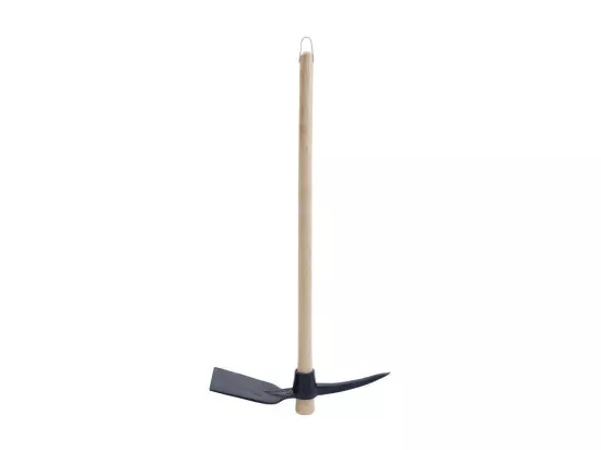 Pioche cantonnière 2 manches en bois 90 cm