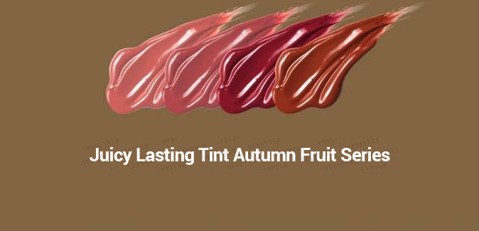 romand - Juicy Lasting Tint Autumn Fruit Series - 4 kleuren