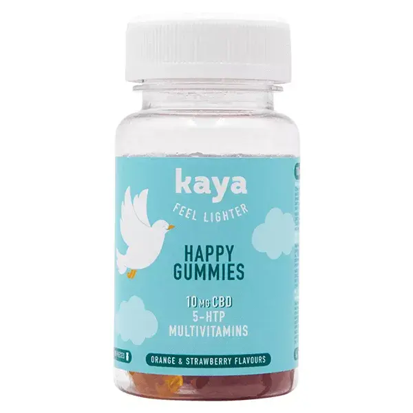 Kaya Anxiety and Mood Swings Happy Gummies CBD 10mg 30 unidades