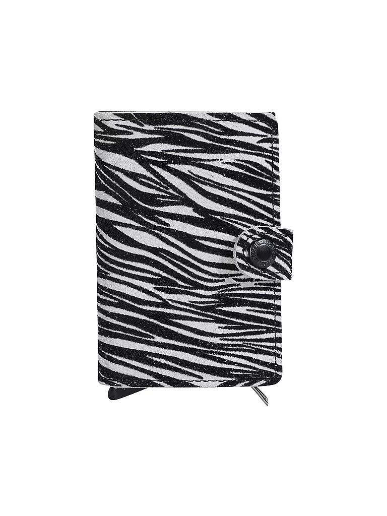 SECRID Miniwallet ZEBRA light grey hellgrau