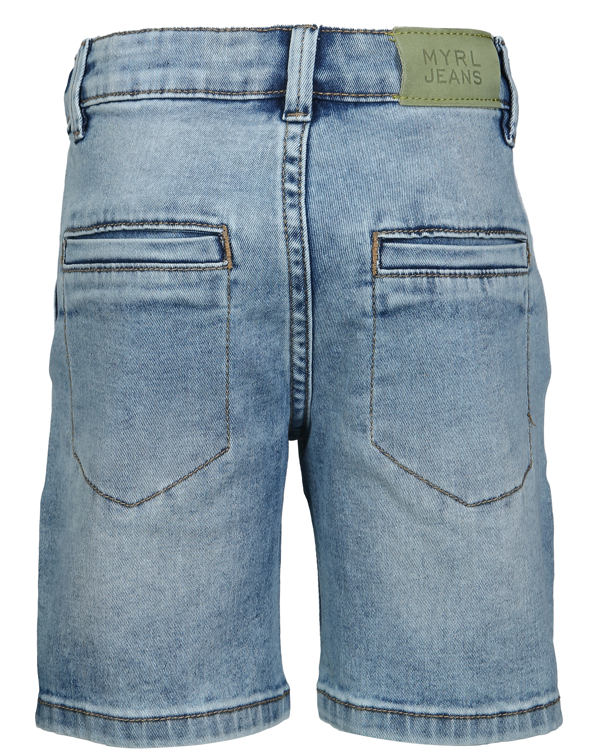 Jeans-Shorts ISLAND VIBES in hellblau