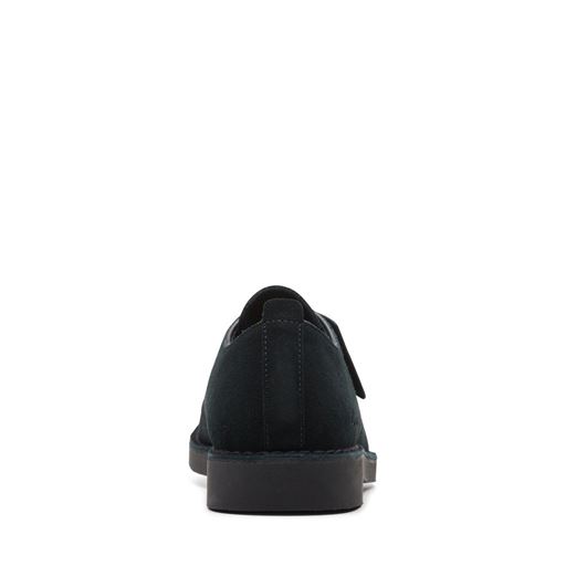 Clarks Desert Lon Evo Sko, Black Suede, 42