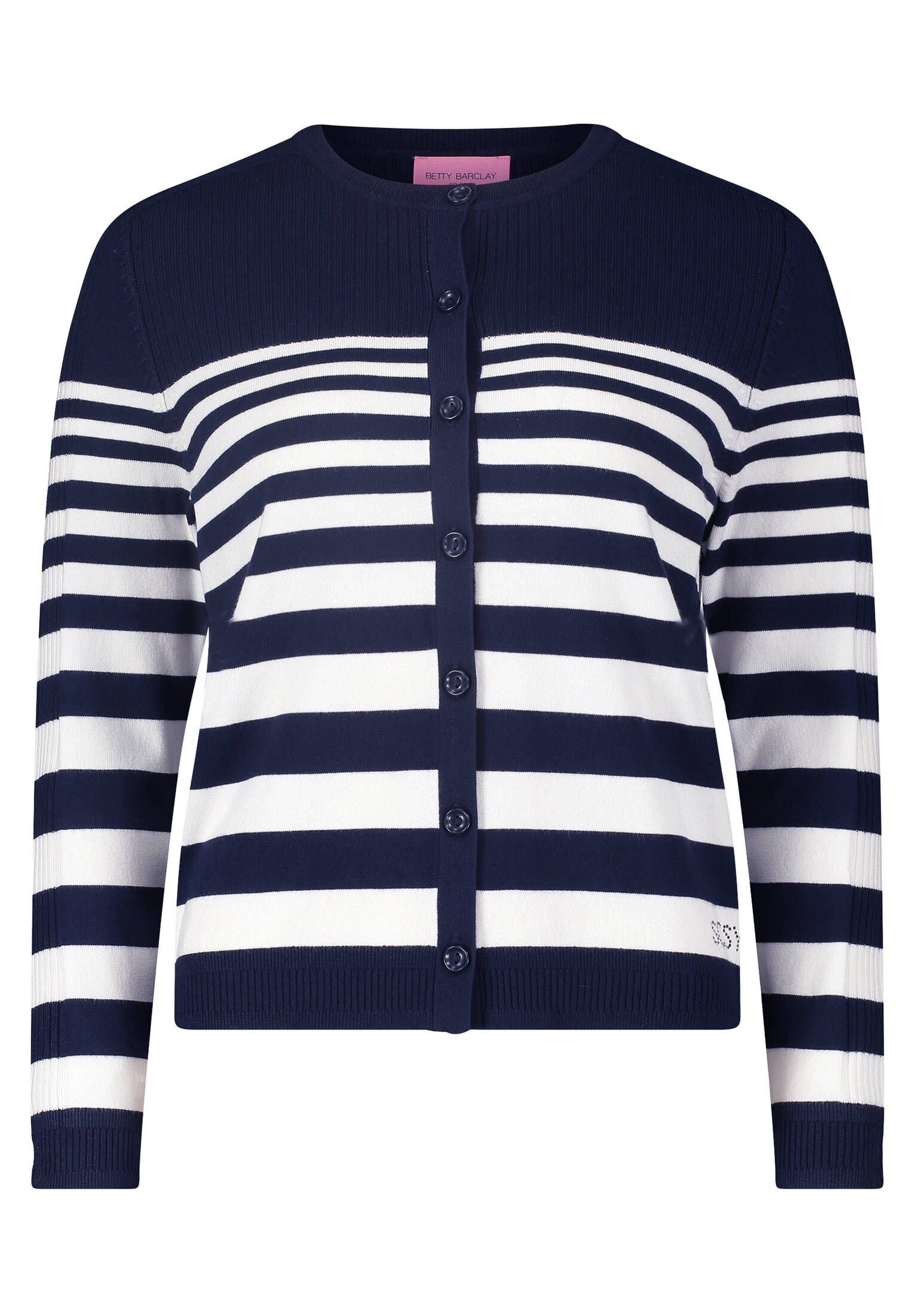 Betty Barclay| Damen Feinstrickjacke mit Ringel