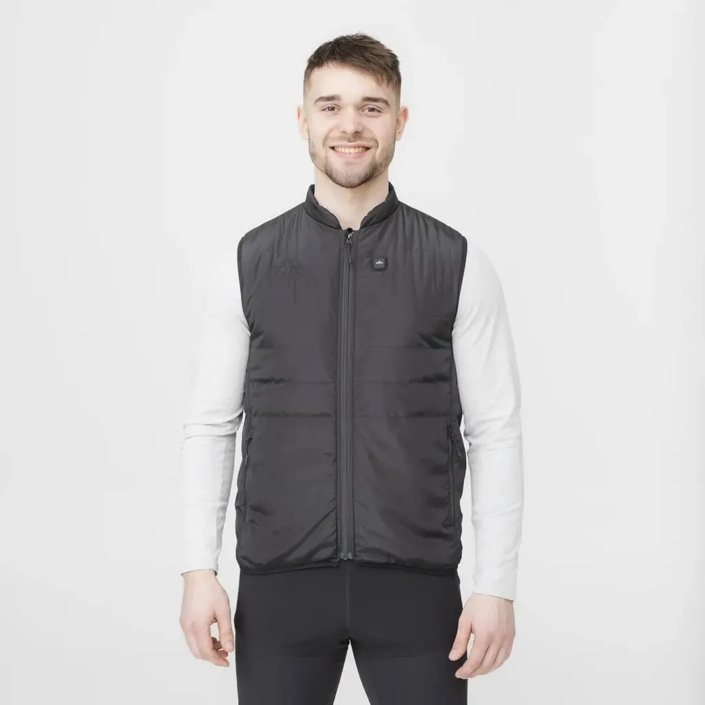 Heat Experience Men's HeatX Heated Everyday Vest Black