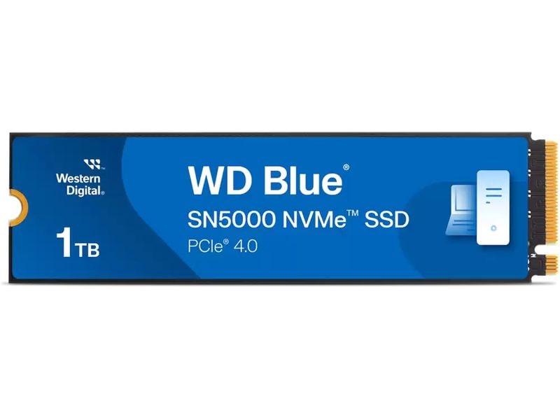 Western Digital SSD SN5000 M.2 2280 NVMe 1000 GB High-Performance NVMe M.2 SSD