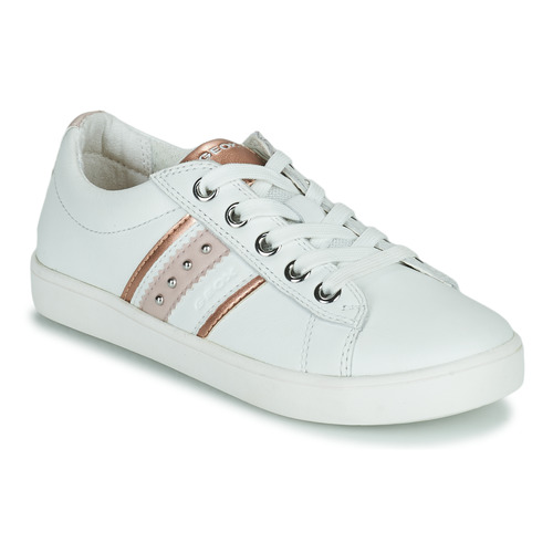 Geox - J KATHE GIRL - Blanc / Rose