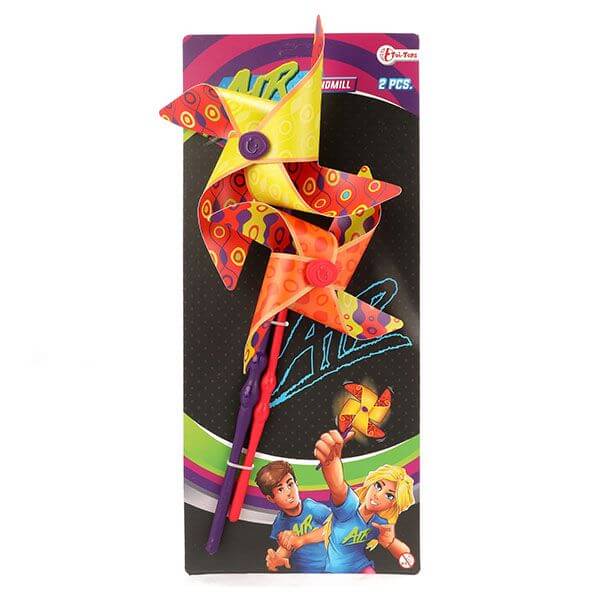 TOITOYS AIR Kinder Windmühle 2St. auf Karte, 2-fach sortiert