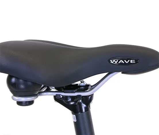 HAWK Bikes E-Bike Damen »e-Trekking Lady BAFANG«, grau, 28 Zoll, 46-cm-Rahmen