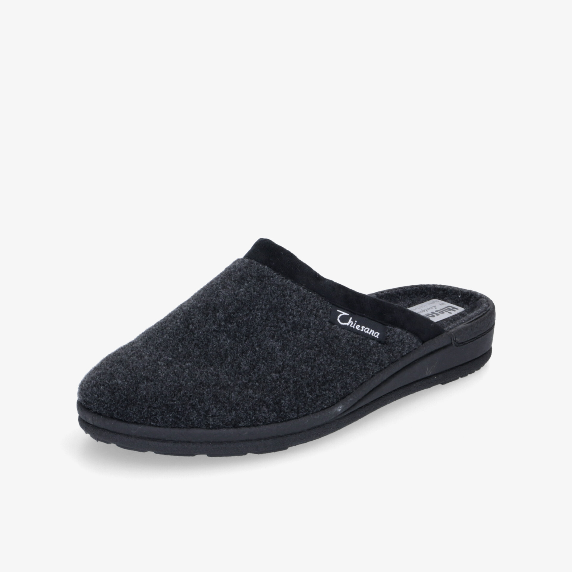 thiesana Herren Hausschuhe grau