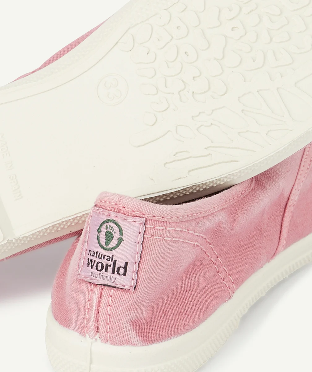 NATURAL WORLDBASKETS BASSES ROSES EN TOILE FILLE
