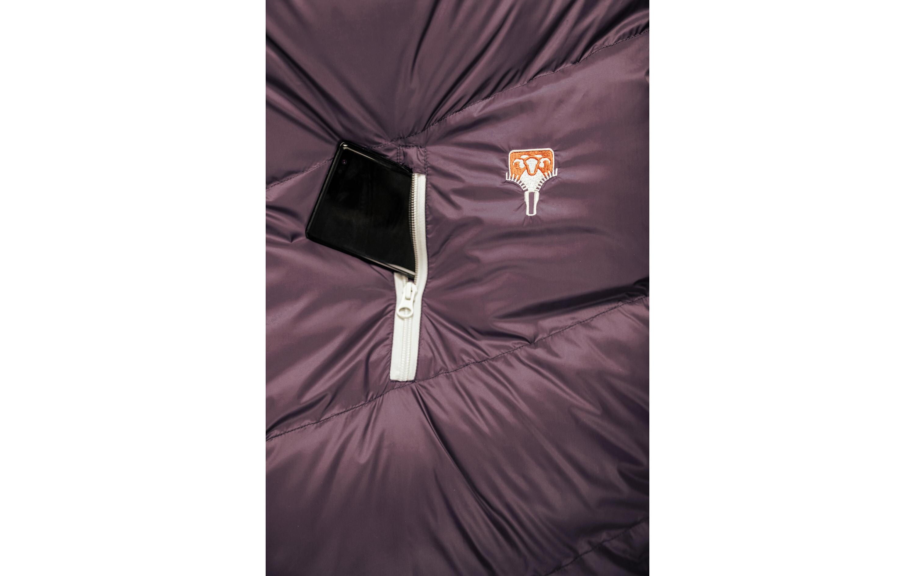 Schlafsack Biopod DownWool Subzero 175 Nylon, Berry<br>3-Saisonschlafsack